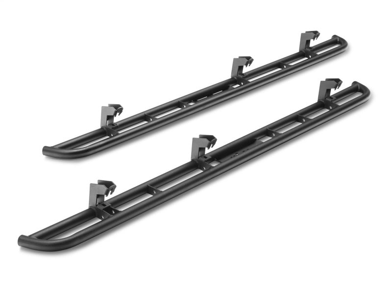 N-Fab RKR Rails 15-17 Ford F-150 SuperCrew - Tex. Black - F154RKRCC