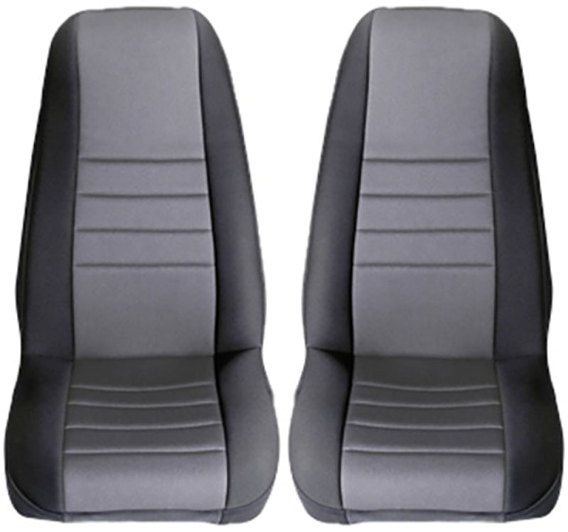 Rugged Ridge Neoprene Front Seat Covers 97-02 Jeep Wrangler TJ - 13210.09