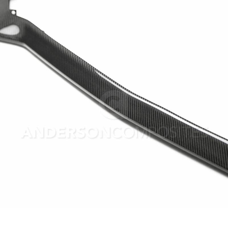 Anderson Composites 2018 Ford Mustang Type-OE Carbon Fiber Front Chin - AC-FL18FDMU-AO