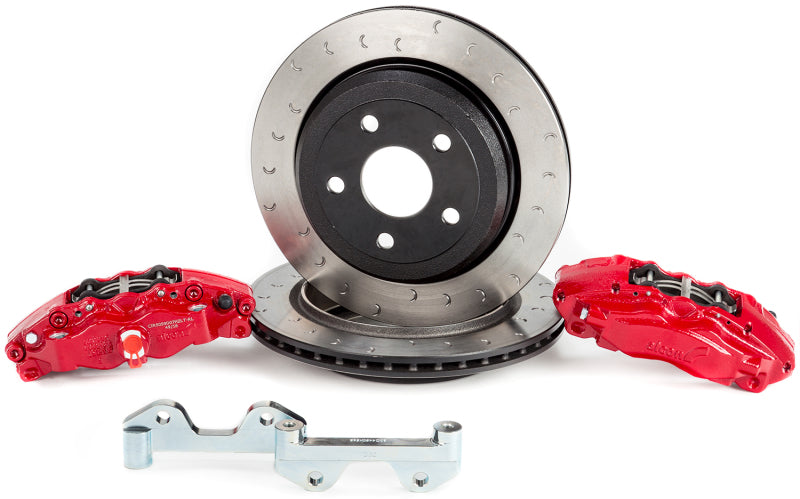 Alcon 2007+ Jeep JK-JL 330x22mm Rotors 4-Piston Calipers Rear Brake - BKR5059D12