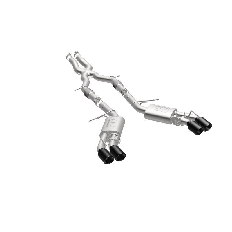 MagnaFlow SYS Cat-Back 2015-2017 Cadillac CTS-V 6.2L Quad 4in Carbon - 19011