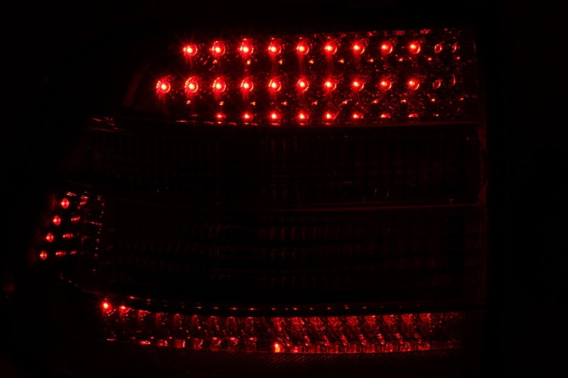 ANZO 2003-2006 Porsche Cayenne LED Taillights Red/Clear - 321170