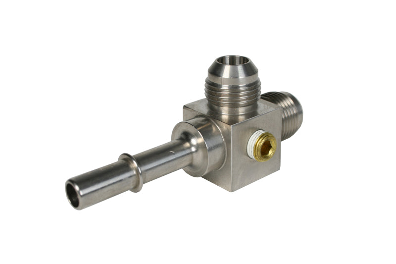 Aeromotive 3/8 Male Quick Connect Tee Fitting - 15116