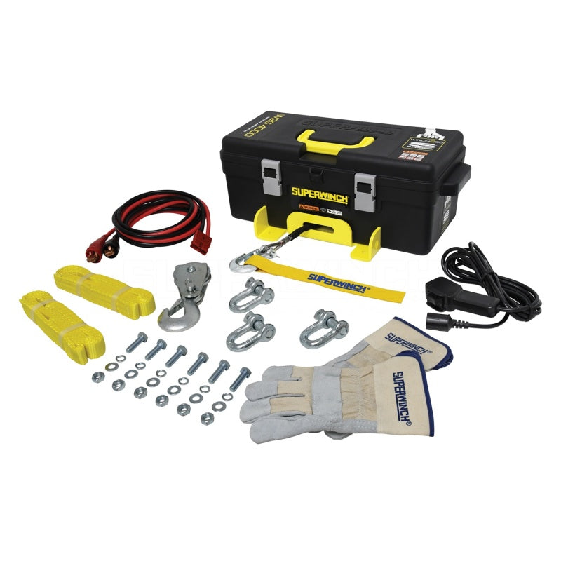 Superwinch 4000 LBS 12V DC 3/16in x 50ft Synthetic Rope - 1140232