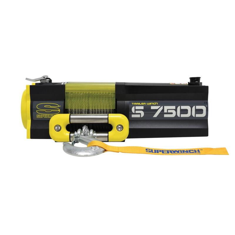 Superwinch 7500 LBS 12V DC 5/16in x 54ft Steel Rope - 1475200