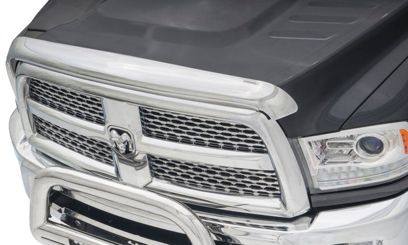 Stampede 2011-2018 Ram 1500 Vigilante Premium Hood Protector - Chrome - 2259-8