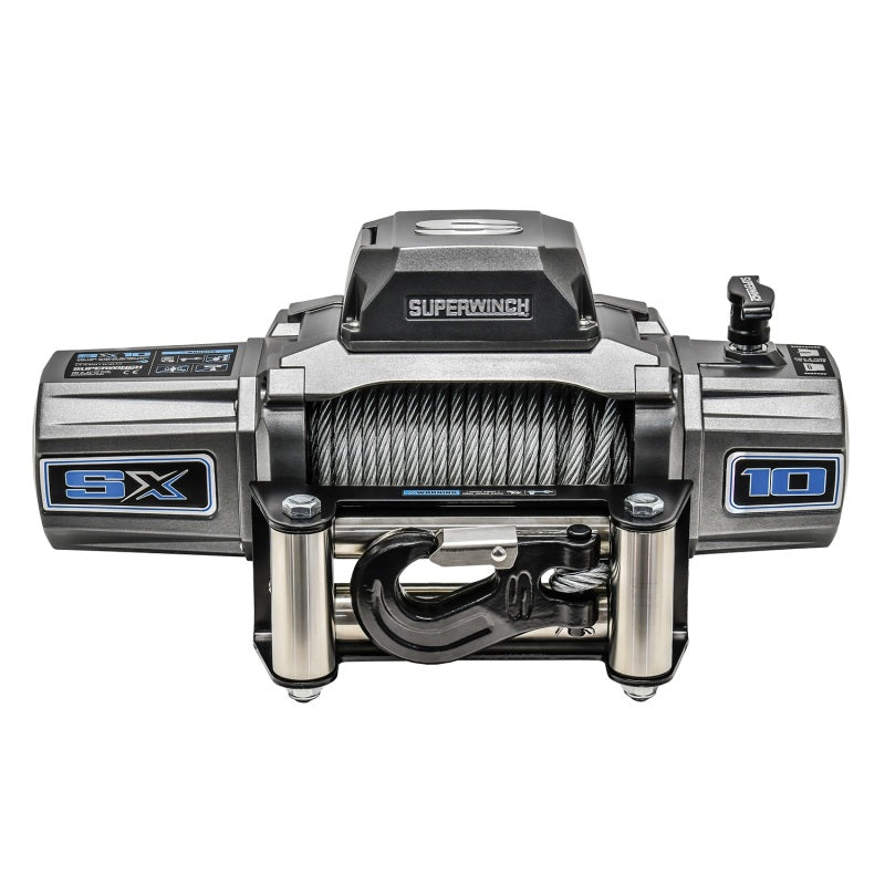 Superwinch 10000 LBS 12V DC 3/8in x 85ft Wire Rope - 1710200