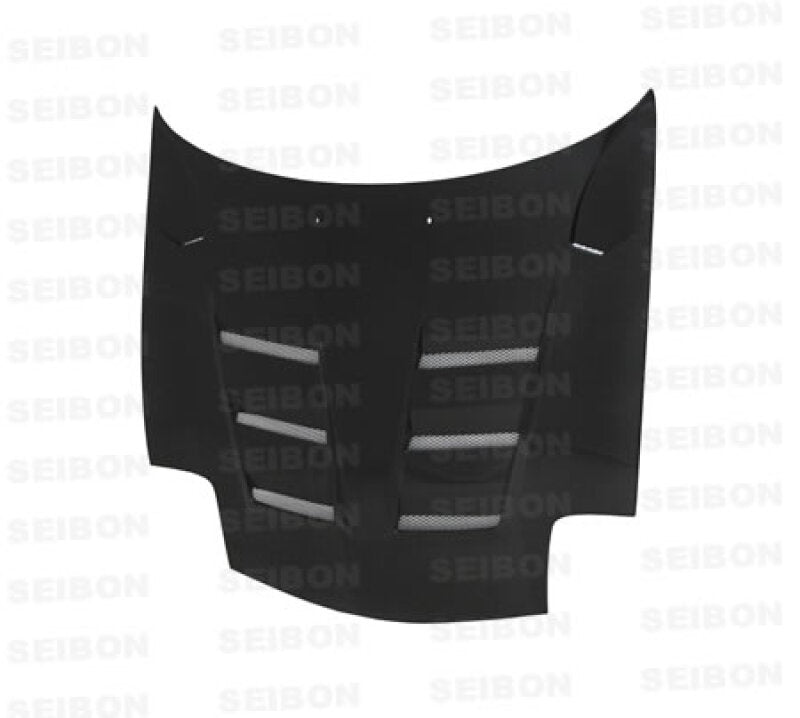 Seibon 93-02 Mazda RX7 FD3S TS Style Carbon Fiber Hood - HD9396MZRX7-TS