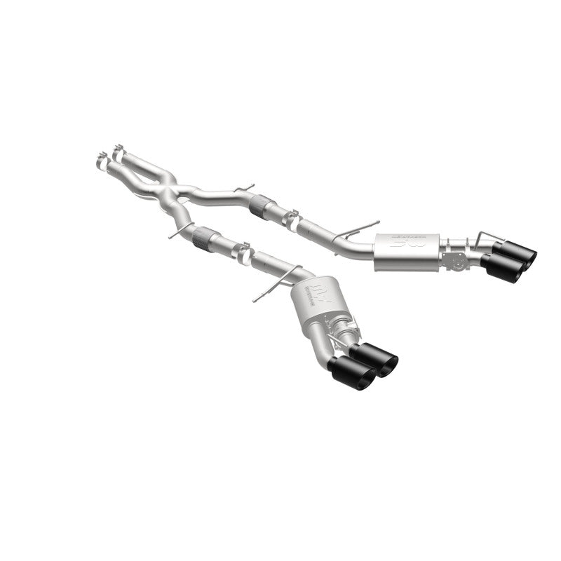 MagnaFlow SYS Cat-Back 2015-2017 Cadillac CTS-V 6.2L Quad 4in Carbon - 19011