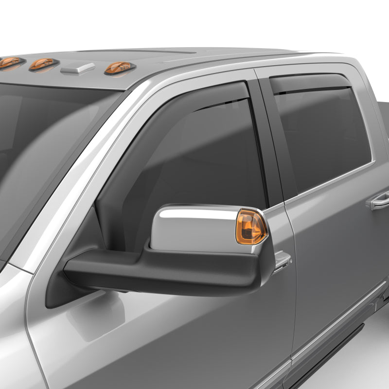 EGR 19-23 Ram 2500/3500 In-Channel Window Visors Front/Rear Set Matte - 572865