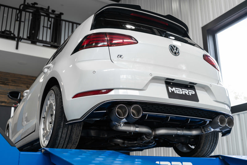 MBRP 15-19 VW Golf R MK7/MK7.5 3in T304 Cat Back - S46033CF