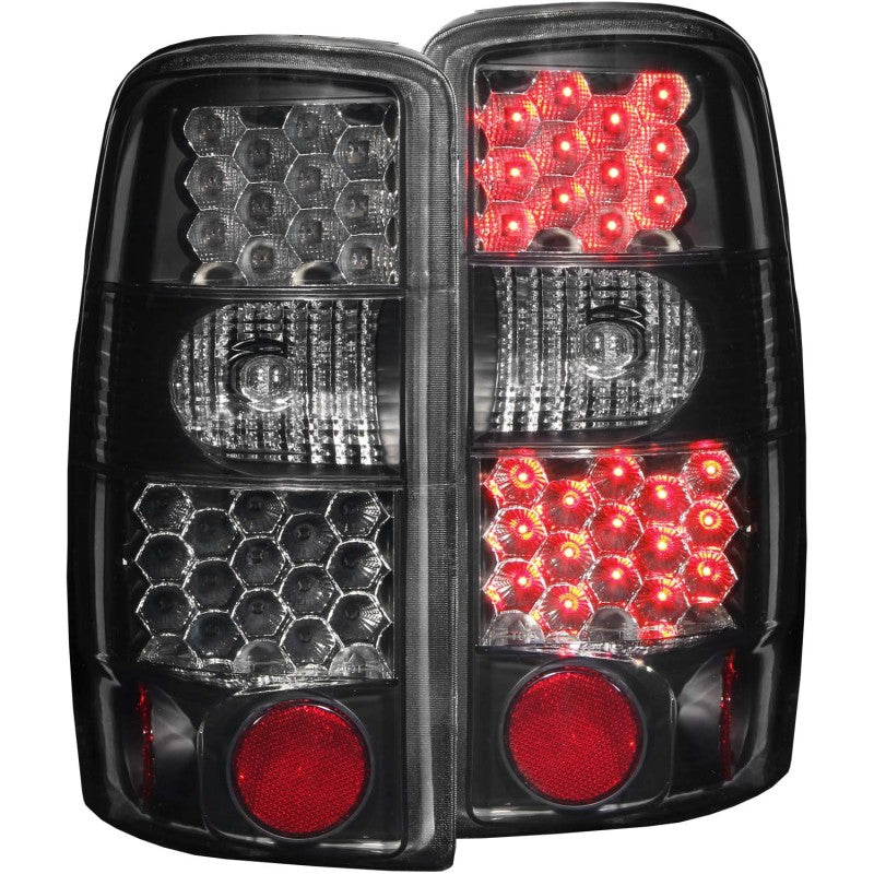 ANZO 2000-2006 Chevrolet Suburban LED Taillights Dark Smoke - 311155