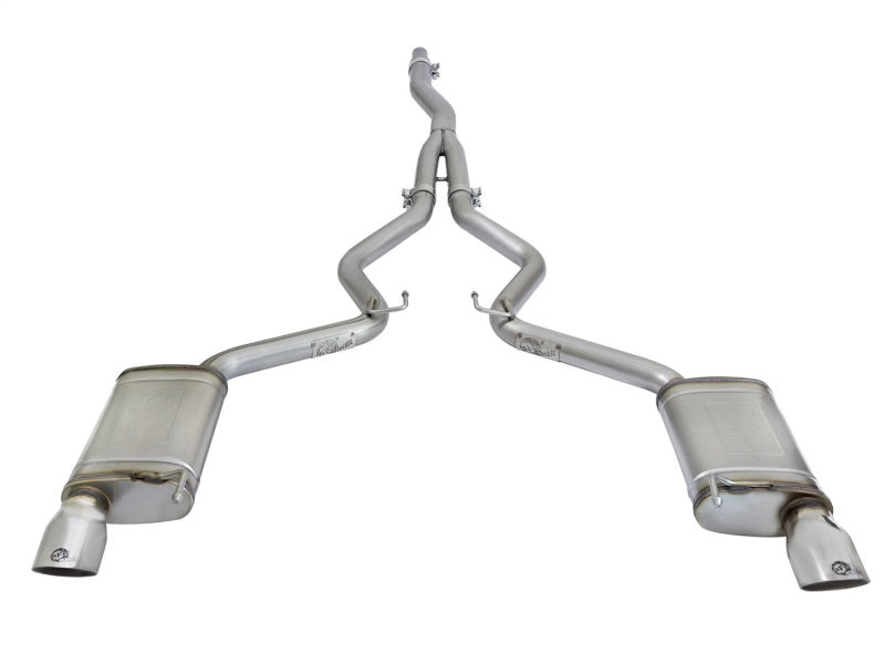 aFe MACHForce XP Exhausts Cat-Back SS-304 EXH w/ Polished Tips - 49-33084-P