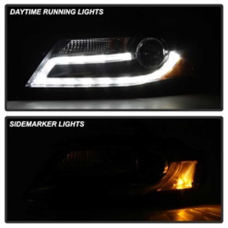 Spyder Audi A4 09-12 Projector Headlights Halogen Model Only - - 5081544