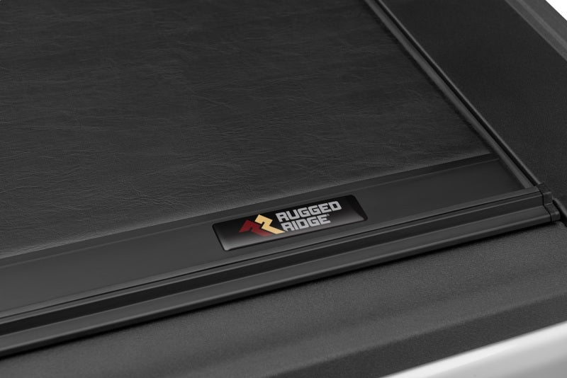 Rugged Ridge Armis Retractable Locking Bed Cover w/o Trail Rails - 13550.34