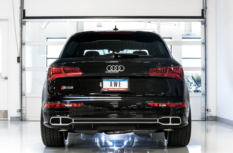 AWE Tuning Audi B9 SQ5 Non-Resonated Touring Edition Cat-Back Exhaust - 3020-31022