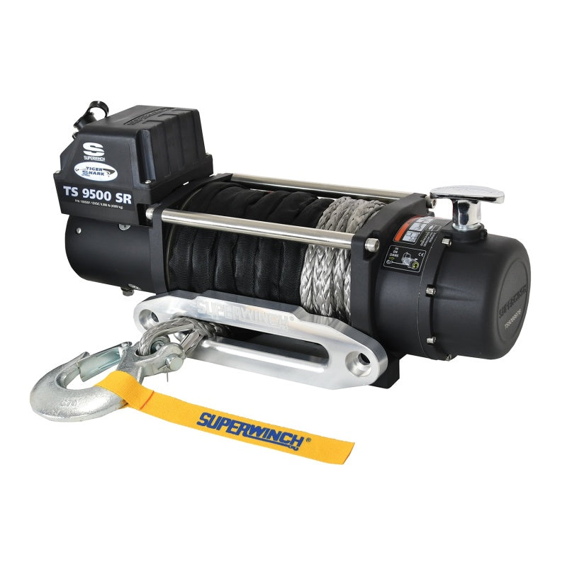 Superwinch 9500 LBS 12V DC 3/8in x 80ft Synthetic Rope - 1595201