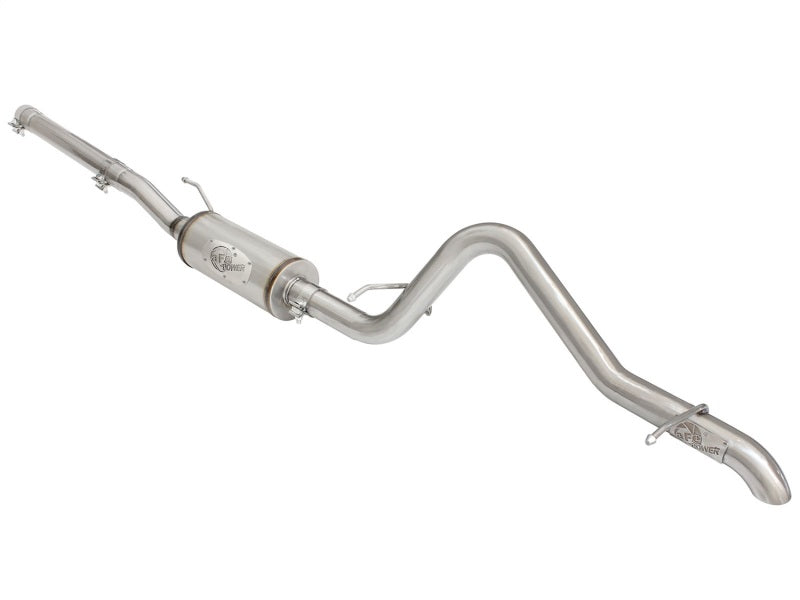 aFe MACHForce XP 2.5in SS-409 Cat-Back Exhaust 07-16 Jeep Wrangler - 49-48055