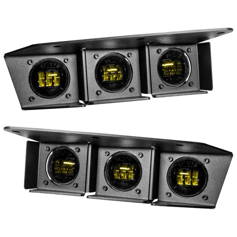 ORACLE Lighting 21-22 Ford Bronco Triple LED Fog Light Kit - 5890-006