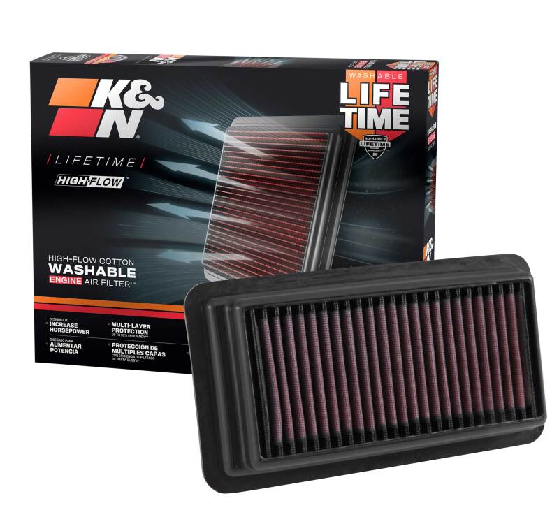 K&N 2016-2017 Honda Civic L4-1.5L F/I Replacement Drop In Air - 33-5044