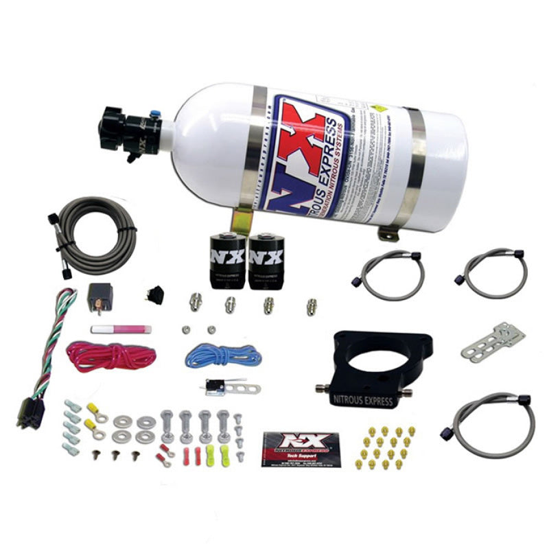 Nitrous Express GM LS 78mm 3-Bolt Nitrous Plate Kit (50-350HP) - 20935-10