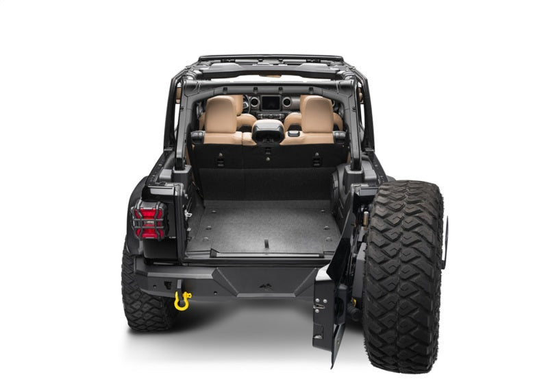 BedRug 18-23 Jeep Wrangler JL BedTred 4 Door 6 PC - BTJL18R4GH