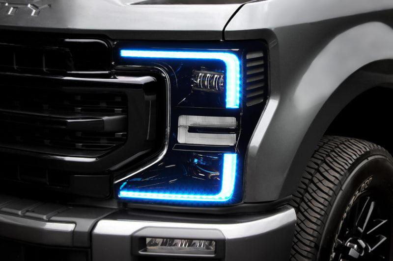 Oracle 2022 Ford F250/350 Super Duty Dynamic ColorSHIFT Headlight DRL - 1449-332