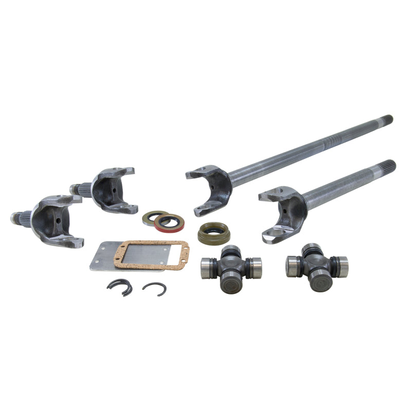 Yukon Gear 4340 Chrome-Moly Replacement Axle Kit For Jeep TJ - YA W24162