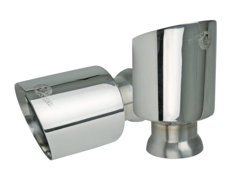 aFe MACH Force-XP 4-1/2in Polished OE Replacement Exhaust Tips - - 49C32068-P