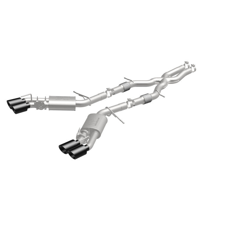 MagnaFlow SYS Cat-Back 2015-2017 Cadillac CTS-V 6.2L Quad 4in Carbon - 19011