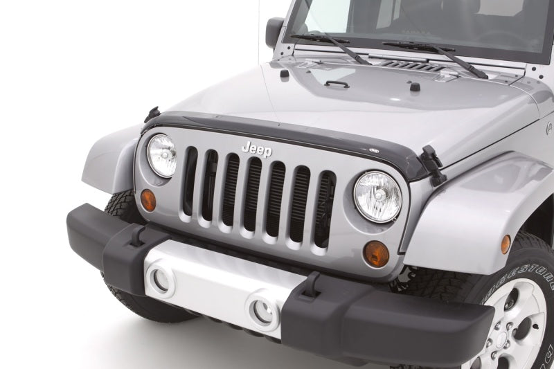 AVS 07-18 Jeep Wrangler Unlimited Aeroskin Low Profile Acrylic Hood - 322060