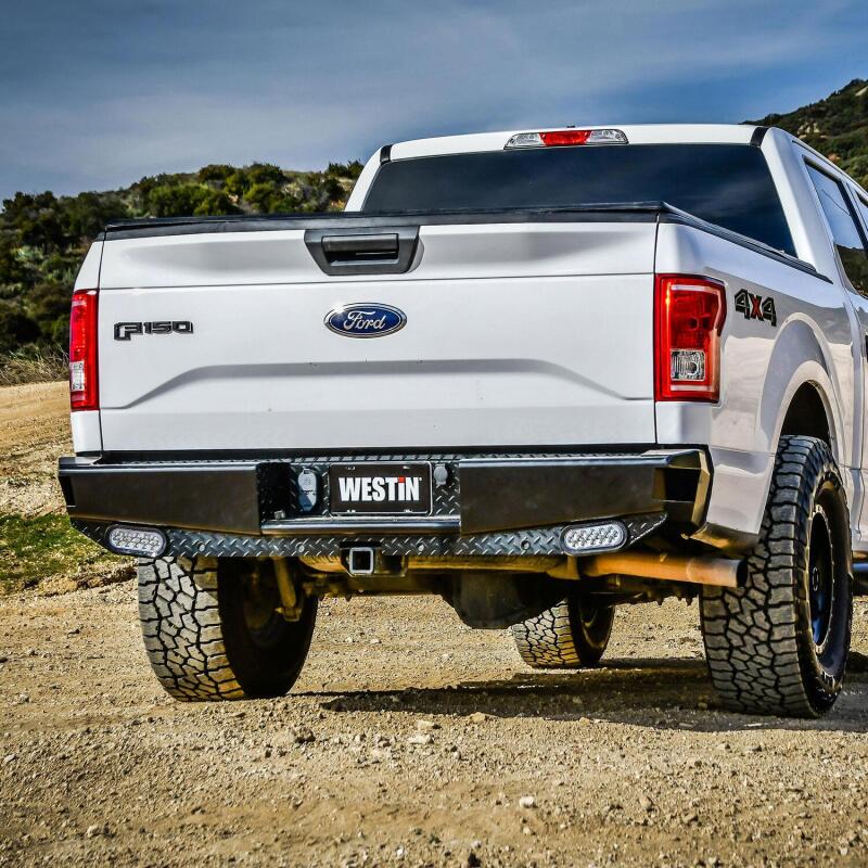 Westin 15-20 Ford F-150 HDX Bandit Rear Bumper - Black - 58-341105