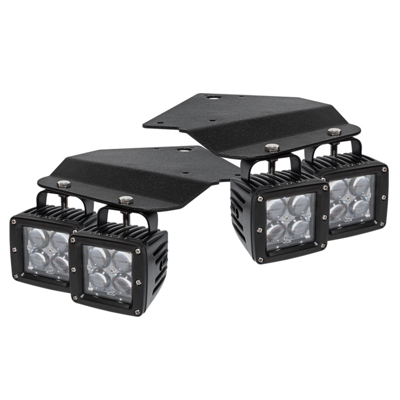 Oracle 10-14 Ford Raptor Fog Light Replacement Brackets/Lights - 2149-504