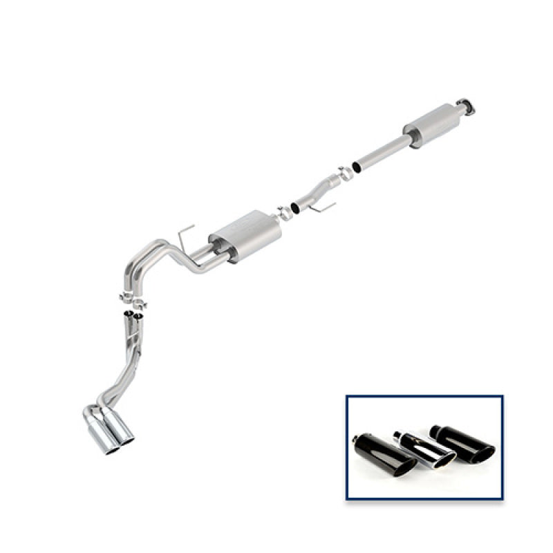 Ford Racing 15-18 F-150 5.0L Cat-Back Touring Exhaust System - - M-5200-F1550RTCA