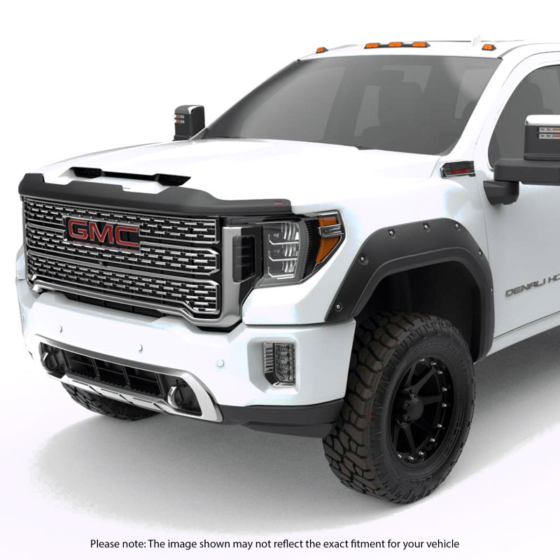 EGR 20+ GMC Sierra Superguard Hood Shield - Dark Smoke - 301951