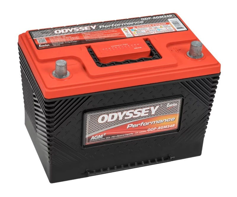 Odyssey Battery Auto/Truck/Heavy Duty & Commercial Performance AGM Battery (34R-790) - ODP-AGM34R