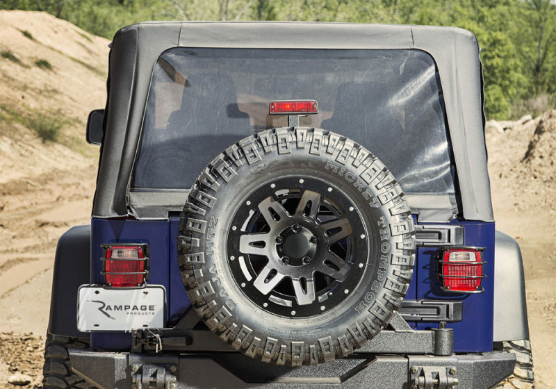 Rampage 04-06 Jeep Wrangler(TJ) Unlimited OEM Replacement Soft Upper Doors - 99635
