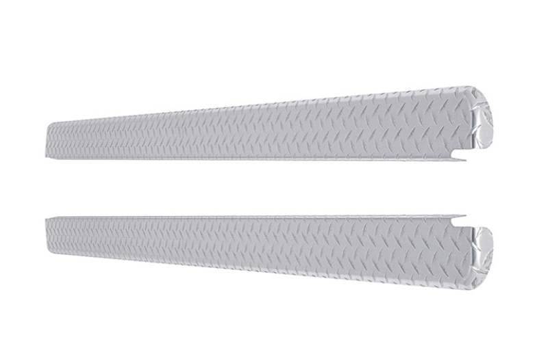 Deezee 99-07 Chevrolet Silverado Bed Cap Wrap Brite-Tread Aluminum 6 - DZ11990