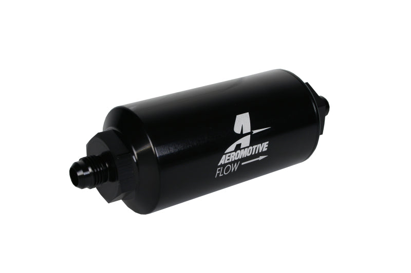 Aeromotive In-Line Filter - (AN-6 Male) 10 Micron Fabric Element - 12347