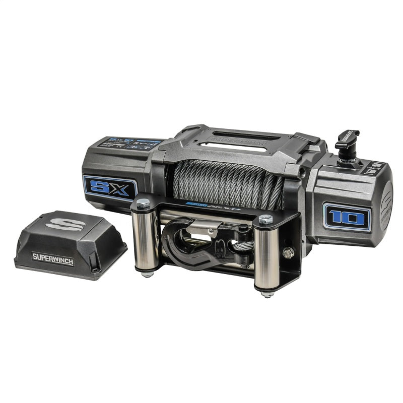 Superwinch 10000 LBS 12V DC 3/8in x 85ft Wire Rope - 1710200