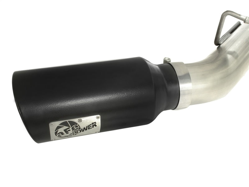 aFe MACHForce XP Exhaust Aluminized Dual Split DPF Back 11-15 - 49-04043-B