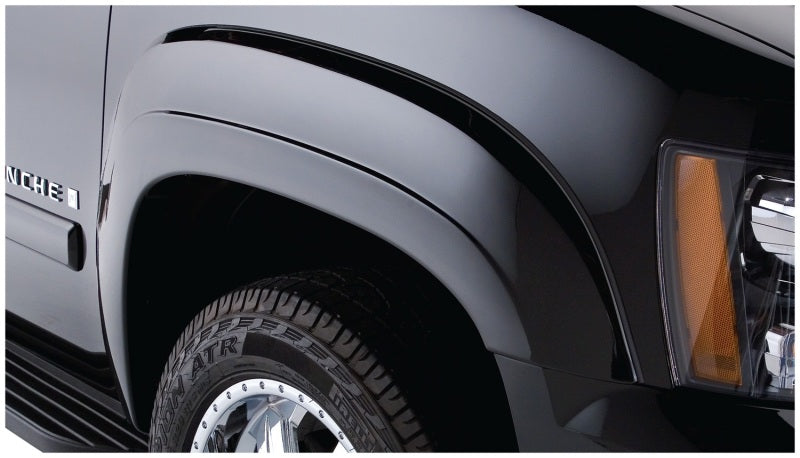 Bushwacker 07-13 Chevy Avalanche OE Style Flares 4pc - Black - 40933-02