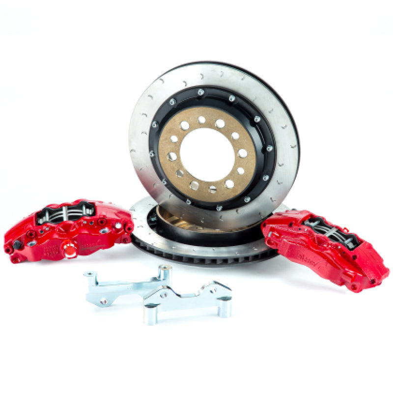 Alcon 2007+ Jeep JK w/ 5x5.5in Hub 355x22mm Rotor 4-Piston - BKR5059D16