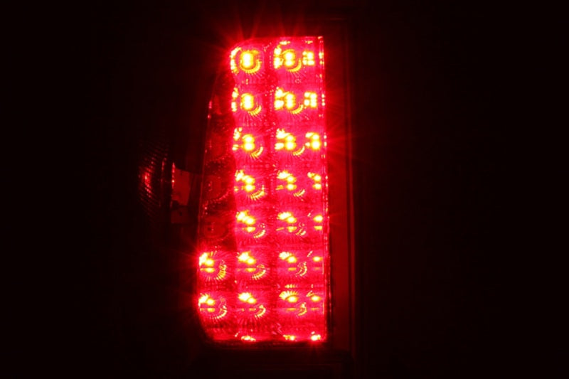 ANZO 2005-2008 Nissan Frontier LED Taillights Red/Smoke - 311174