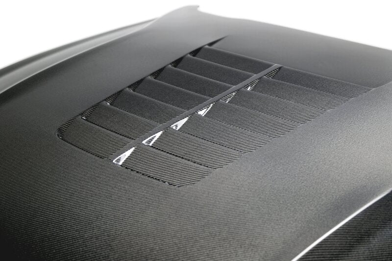 Anderson Composites 18-19 Ford Mustang Double Sided Type-GT5 Carbon Fiber - AC-HD18FDMU-GT5-DS