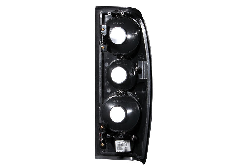 ANZO 1998-2004 Nissan Frontier Taillights Black - 211115