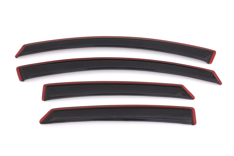 AVS 13-18 Ford Fusion Ventvisor In-Channel Front & Rear Window - 194714