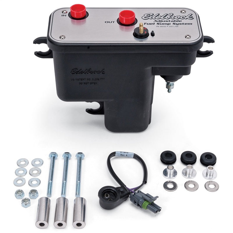 Edelbrock Fuel System Universal Fuel Sump Module Adjustable Fuel Sump - 36032