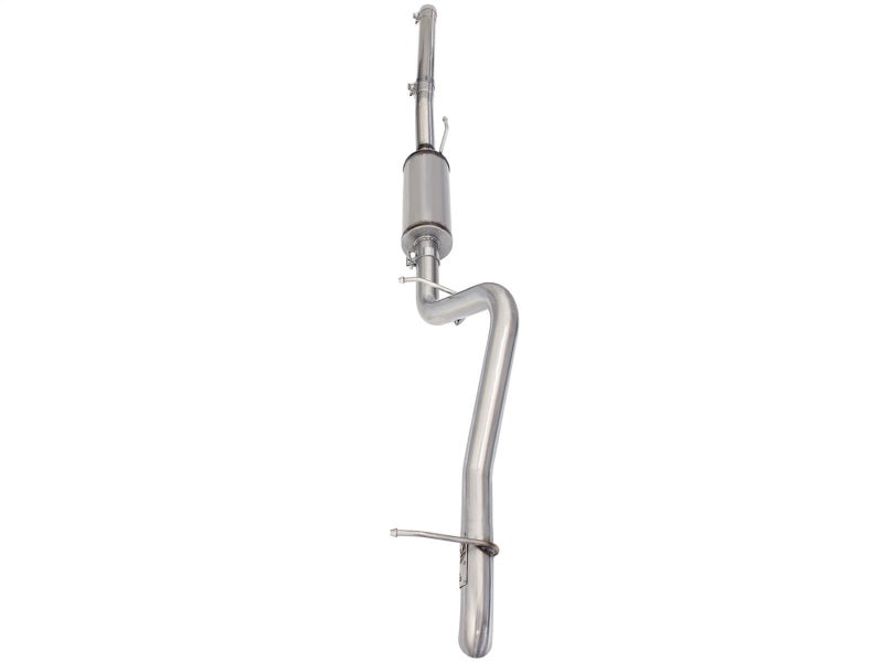 aFe MACHForce XP 2.5in SS-409 Cat-Back Exhaust 07-16 Jeep Wrangler - 49-48055