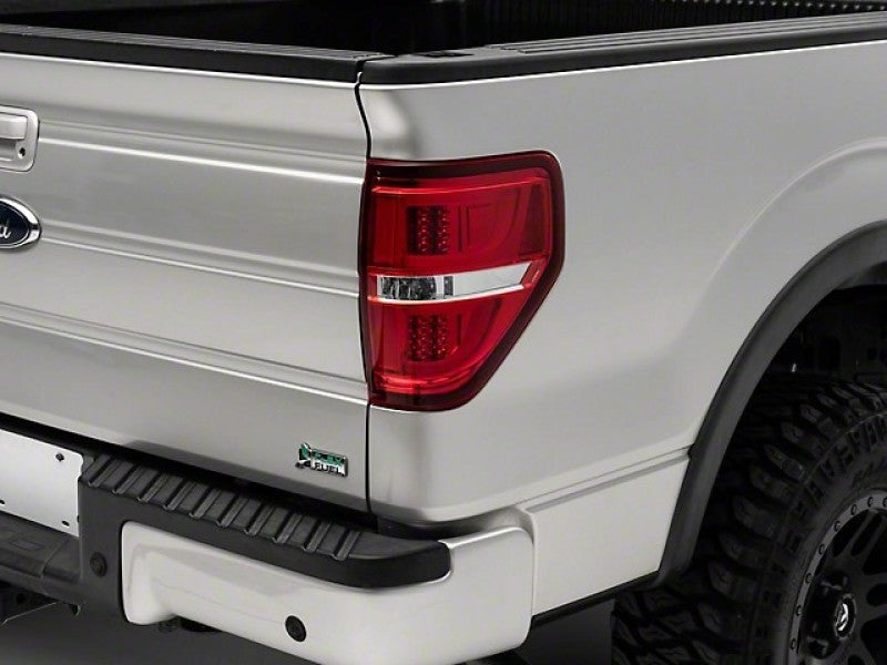 Raxiom 09-14 F-150 Styleside G2 LED Tail Lights- Chrome Housing - T542866